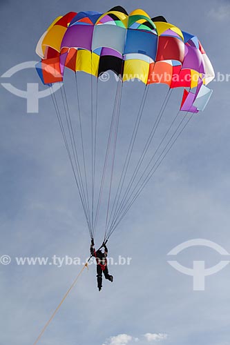  Parapente durante sobrevoo ao Salar de Uyuni  - Uyuni - Departamento Potosí - Bolívia