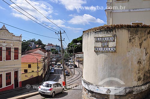  Trânsito na Ladeira do Meireles  - Rio de Janeiro - Rio de Janeiro (RJ) - Brasil