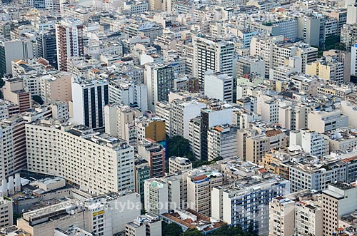  Vista dos prédios no Peixoto a partir do Morro dos Cabritos  - Rio de Janeiro - Rio de Janeiro (RJ) - Brasil