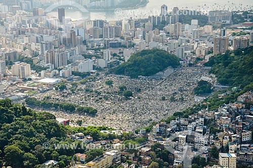  Vista do Cemitério São João Batista a partir do Morro dos Cabritos  - Rio de Janeiro - Rio de Janeiro (RJ) - Brasil