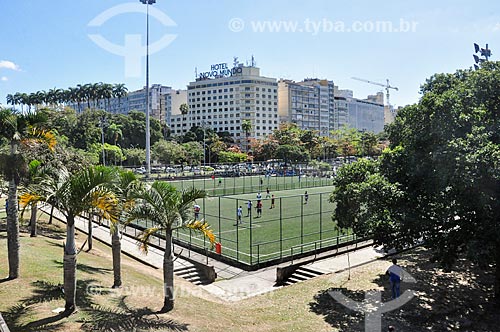  Campo de futebol no Aterro do Flamengo  - Rio de Janeiro - Rio de Janeiro (RJ) - Brasil