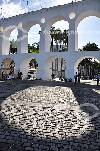  Vista dos Arcos da Lapa (1750)  - Rio de Janeiro - Rio de Janeiro (RJ) - Brasil