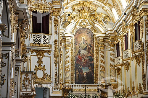  Interior da Igreja de Nossa Senhora do Carmo (1770) - antiga Catedral do Rio de Janeiro  - Rio de Janeiro - Rio de Janeiro (RJ) - Brasil