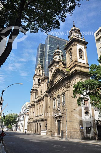 Fachada da Igreja de Nossa Senhora do Carmo (1770) - antiga Catedral do Rio de Janeiro  - Rio de Janeiro - Rio de Janeiro (RJ) - Brasil