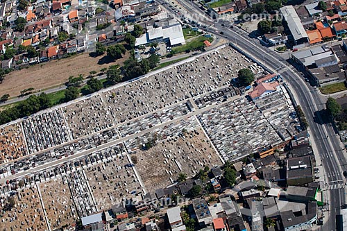  Foto aérea do cemitério de Campo Grande  - Rio de Janeiro - Rio de Janeiro (RJ) - Brasil