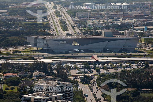  Foto aérea da Cidade das Artes - antiga Cidade da Música  - Rio de Janeiro - Rio de Janeiro (RJ) - Brasil