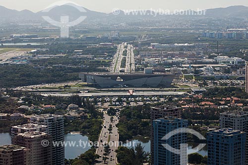  Foto aérea da Cidade das Artes - antiga Cidade da Música  - Rio de Janeiro - Rio de Janeiro (RJ) - Brasil