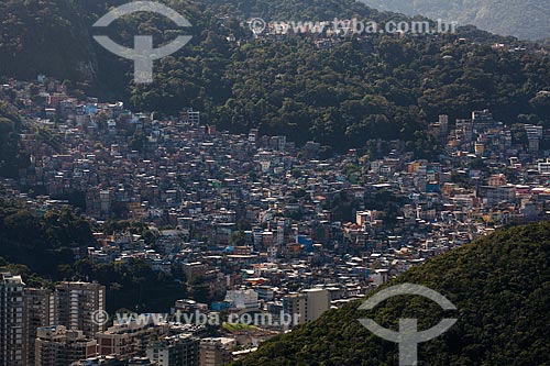  Foto aérea da Favela da Rocinha  - Rio de Janeiro - Rio de Janeiro (RJ) - Brasil