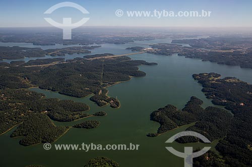  Vista aérea da Represa Billings  - São Bernardo do Campo - São Paulo (SP) - Brasil
