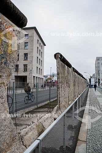  Parte do Muro de Berlim ainda de pé  - Berlim - Berlim - Alemanha