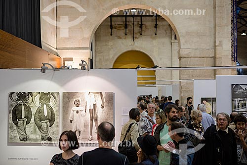  Interior da exposição fotográfica La Quatrième Image 2014 - fotografias de Rogério Reis em exposição  - Paris - Paris - França
