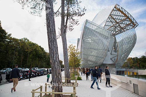  Fachada da Fundação Louis Vuitton (2014)  - Paris - Paris - França