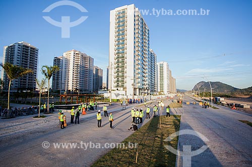  Condomínio Residencial Ilha Pura Vila dos Atletas - edifícios onde os atletas se hospedarão durante os Jogos Olímpicos - Rio 2016  - Rio de Janeiro - Rio de Janeiro (RJ) - Brasil