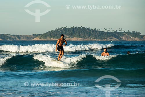  Surfista na Praia do Arpoador  - Rio de Janeiro - Rio de Janeiro (RJ) - Brasil