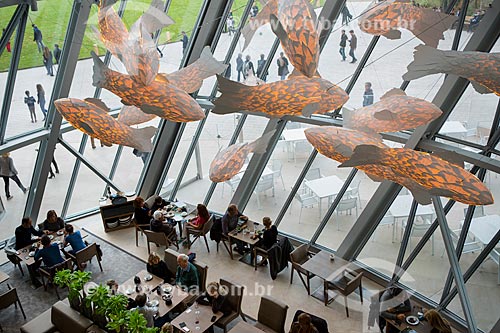  Restaurante no interior da Fundação Louis Vuitton (2014)  - Paris - Paris - França