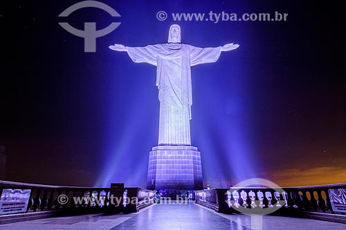  Detalhe do Cristo Redentor (1931)  - Rio de Janeiro - Rio de Janeiro (RJ) - Brasil