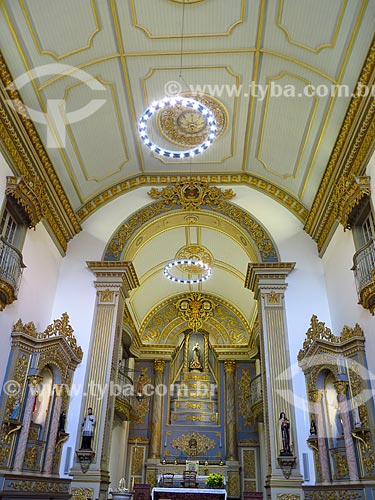  Interior da Igreja de Nossa Senhora da Conceição (1889)  - Porto Alegre - Rio Grande do Sul (RS) - Brasil