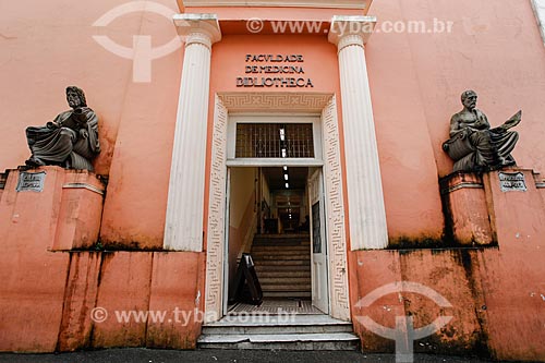  Fachada da Biblioteca da Faculdade de Medicina da Universidade Federal da Bahia  - Salvador - Bahia (BA) - Brasil