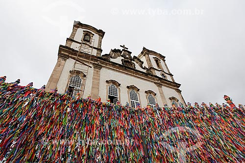  Fitinhas coloridas nas grades da Igreja de Nosso Senhor do Bonfim (1754)  - Salvador - Bahia (BA) - Brasil