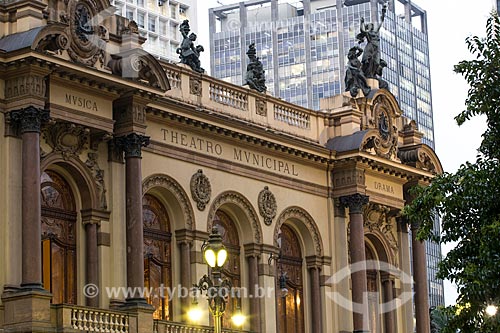  Teatro Municipal de São Paulo (1911)   - São Paulo - São Paulo (SP) - Brasil