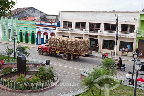  Caminhão transportando cana de açúcar  - Areia - Paraíba (PB) - Brasil