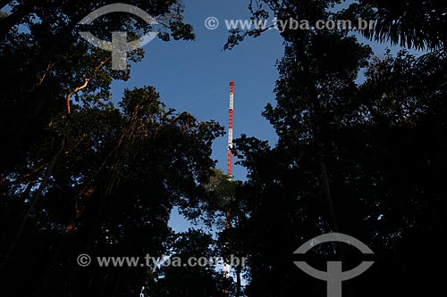  Torre Atto (Amazon Tall Tower Observatory) - Projeto do INPA (Instituto Nacional de Pesquisas da Amazônia) em conjunto com o Instituto Max Planck, da Alemanha, e será usada para observar mudanças climáticas na região  - São Sebastião do Uatumã - Amazonas (AM) - Brasil