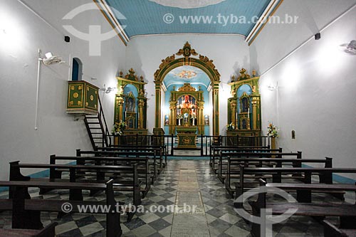  Interior da Igreja de Nossa Senhora da Luz (1845) - Morro de São Paulo  - Cairu - Bahia (BA) - Brasil