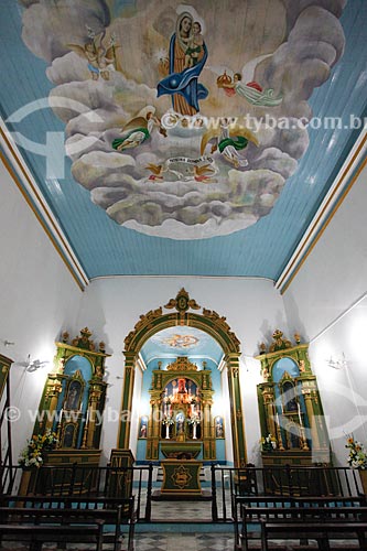  Interior da Igreja de Nossa Senhora da Luz (1845) - Morro de São Paulo  - Cairu - Bahia (BA) - Brasil