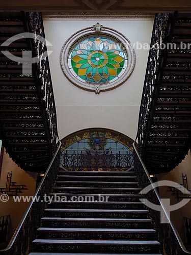  Escadaria no interior do Centro Cultural Justiça Federal  - Rio de Janeiro - Rio de Janeiro (RJ) - Brasil