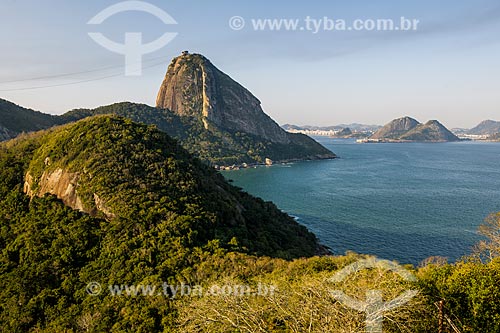  Vista do Pão de Açúcar a partir do Forte Duque de Caxias - também conhecido como Forte do Leme  - Rio de Janeiro - Rio de Janeiro (RJ) - Brasil