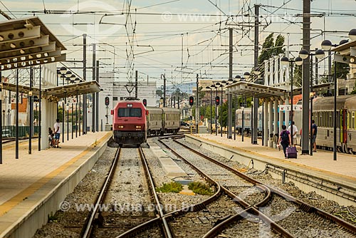  Estação ferroviária no concelho de Faro  - Concelho de Faro - Distrito de Faro - Portugal