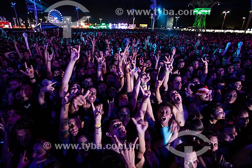  Público durante o Rock in Rio 2015  - Rio de Janeiro - Rio de Janeiro (RJ) - Brasil