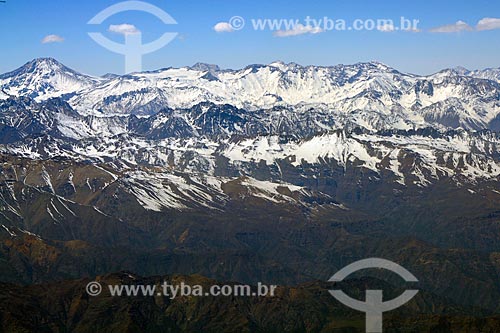 Vista geral da Cordilheira dos Andes  - Chile