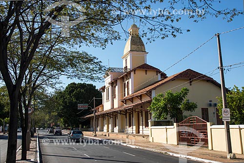  Vista geral da antiga Estação Ferroviária de Teresina, hoje abriga o Espaço Cultural Trilhos (1926)  - Teresina - Piauí (PI) - Brasil