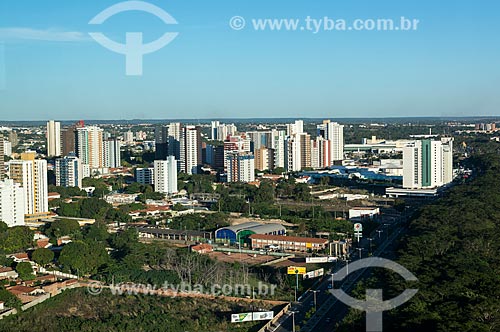  Vista geral da cidade de Teresina com a Avenida Raul Lopes - à direita  - Teresina - Piauí (PI) - Brasil