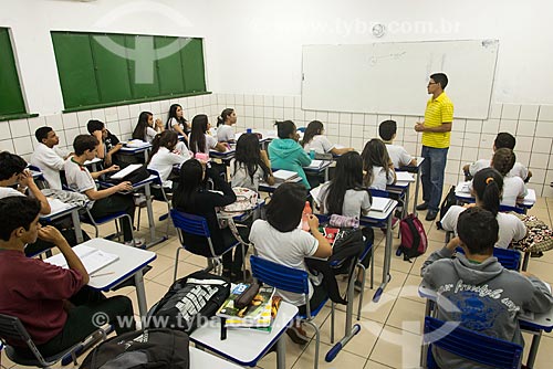  Alunos do Centro de Ensino Médio de Tempo Integral João Henrique de Almeida Souza  - Teresina - Piauí (PI) - Brasil