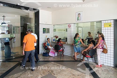  Pacientes na recepção do Hospital Estadual Getúlio Vargas  - Teresina - Piauí (PI) - Brasil