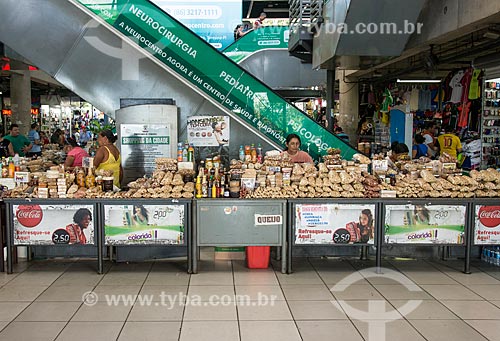  Barraca com grãos e comidas típicas à venda no Shopping da Cidade de Teresina  - Teresina - Piauí (PI) - Brasil