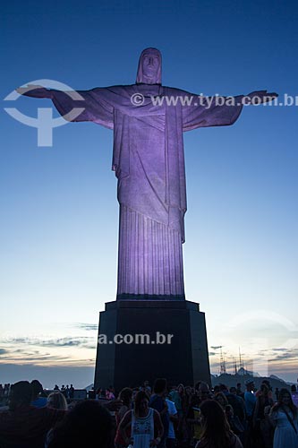  Detalhe da estátua do Cristo Redentor (1931)  - Rio de Janeiro - Rio de Janeiro (RJ) - Brasil