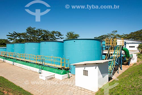  Tanques da Estação de Tratamento de Água Zona Sul  - Teresina - Piauí (PI) - Brasil