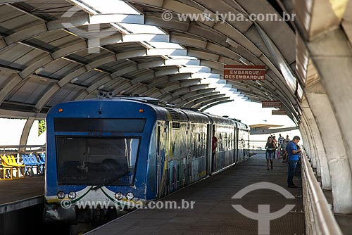  Metrô na Estação Governador Alberto Silva do Metrô de Teresina  - Teresina - Piauí (PI) - Brasil