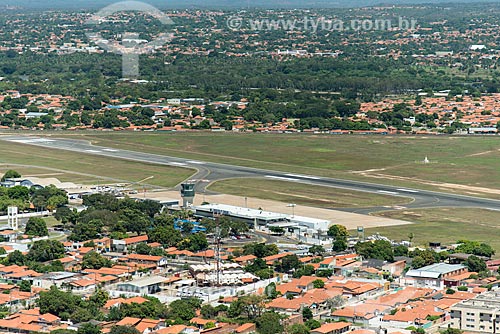 Foto aérea do Aeroporto Senador Petrônio Portella (1967)  - Teresina - Piauí (PI) - Brasil