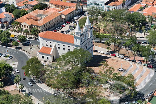  Foto aérea da Igreja de São Benedito (1886)  - Teresina - Piauí (PI) - Brasil