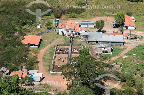  Foto aérea de fazenda na zona rural de Teresina  - Teresina - Piauí (PI) - Brasil