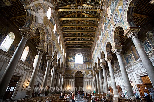  Teto da Duomo di Monreale (Catedral de Monreale)  - Monreale - Província de Palermo - Itália