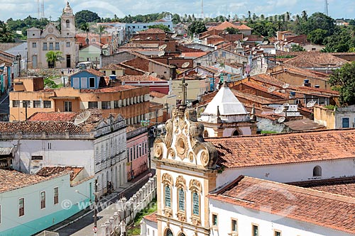 Vista de cima dos casarios da cidade de Penedo  - Penedo - Alagoas (AL) - Brasil