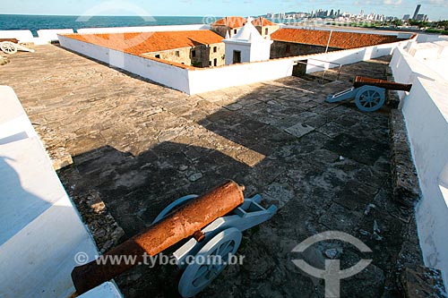 TYBA ONLINE :: Assunto: Canhões no Forte dos Reis Magos (1599) / Local:  Natal - Rio Grande do Norte (RN) - Brasil / Data: 05/2013