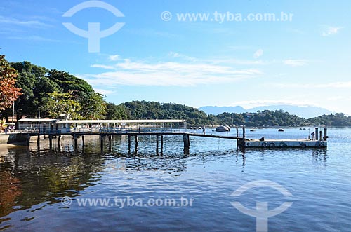  Píer da Estação das Barcas da Ilha de Paquetá  - Rio de Janeiro - Rio de Janeiro (RJ) - Brasil