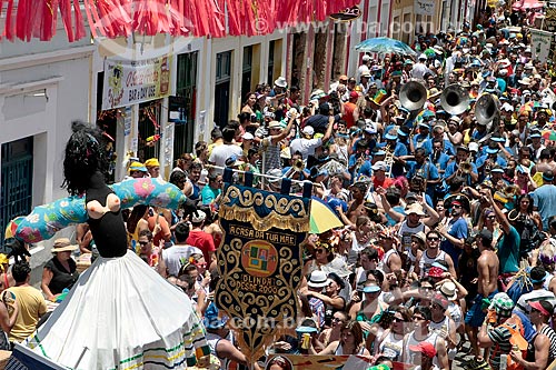  Desfile do Bloco de carnaval de rua A Casa da Tua Mãe durante o carnaval  - Olinda - Pernambuco (PE) - Brasil