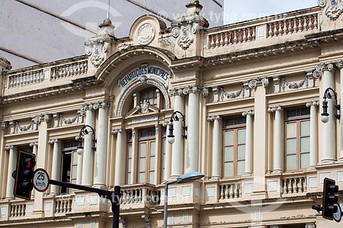  Fachada do Paço Municipal de Juiz de Fora - antigo prédio da Prefeitura  - Juiz de Fora - Minas Gerais (MG) - Brasil